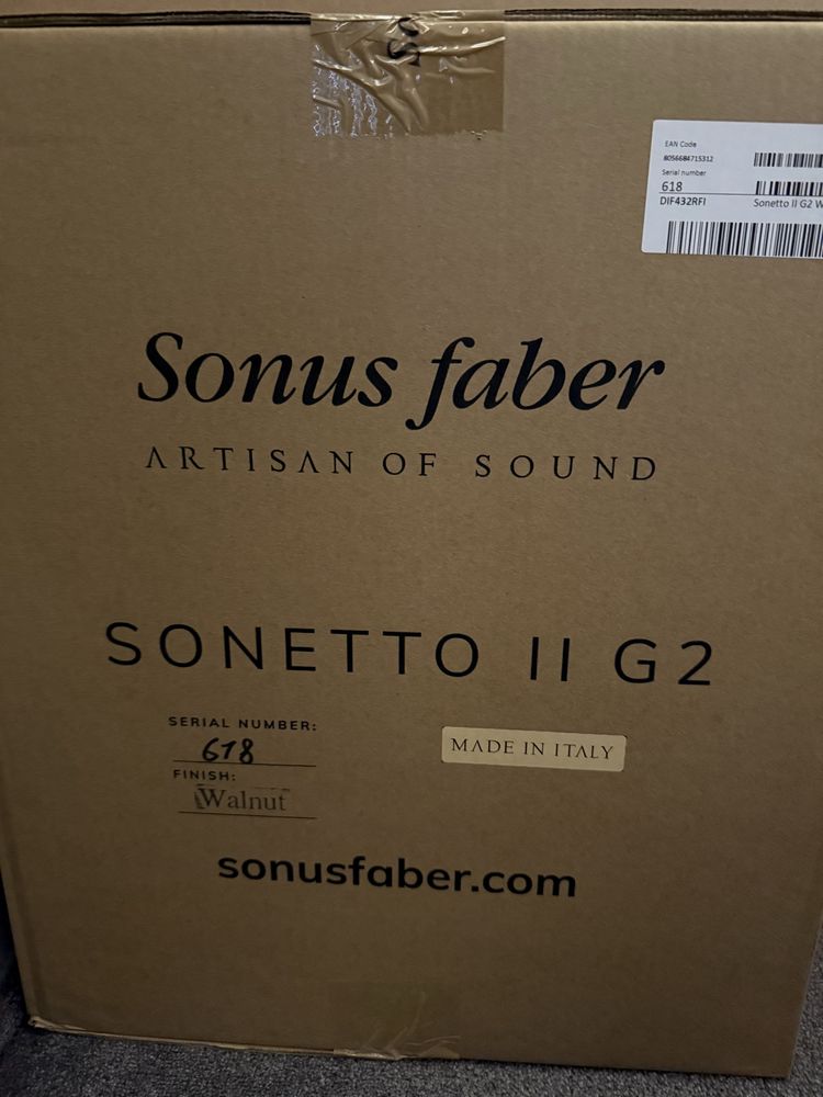 SONETTO II G2 walnut cena za komplet, 8 lat gwarancji, fv