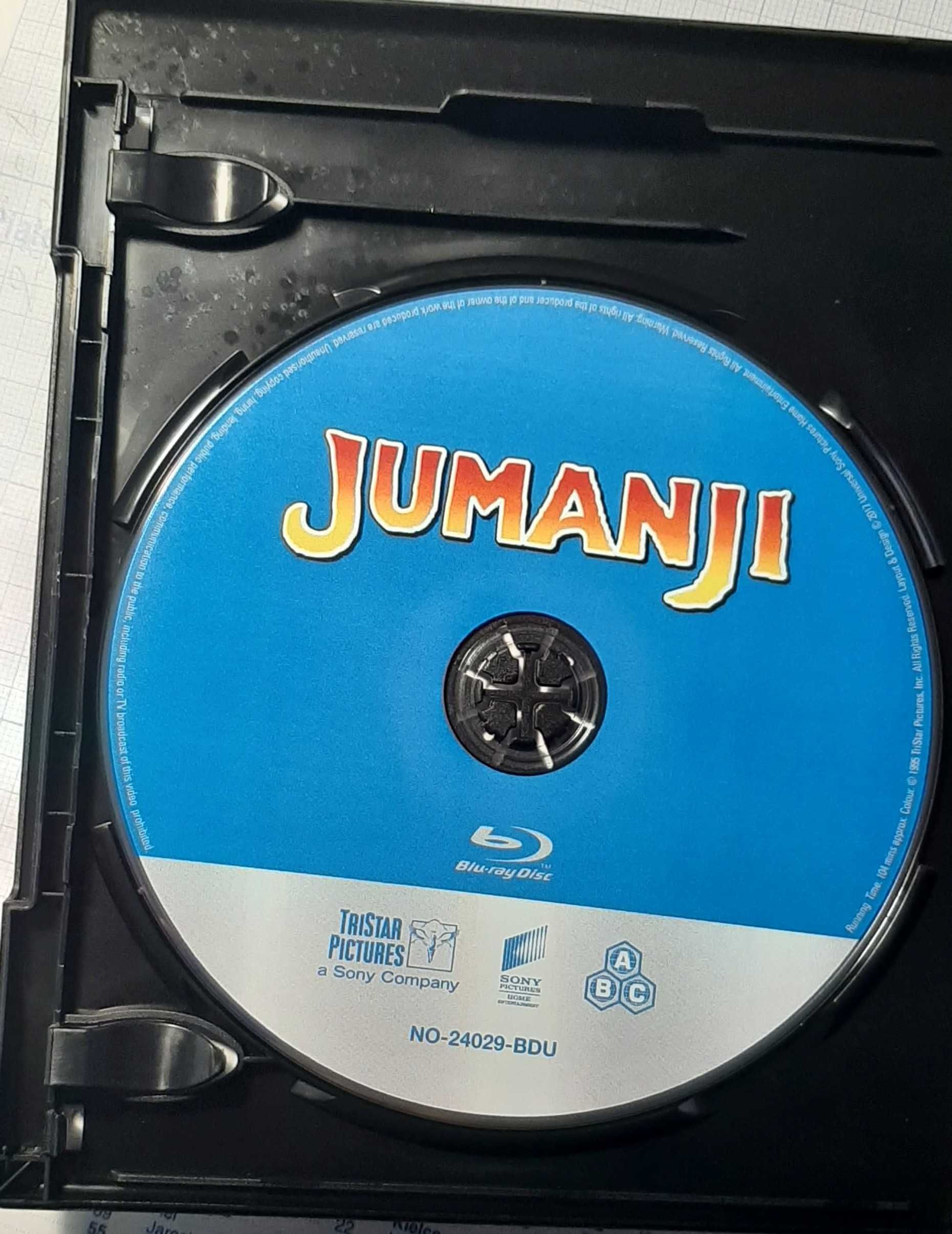 JUMANJI Blu-Ray x 1  wer. ENG