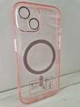 Glitter Magsafe Case do Iphone 15 różowy clear