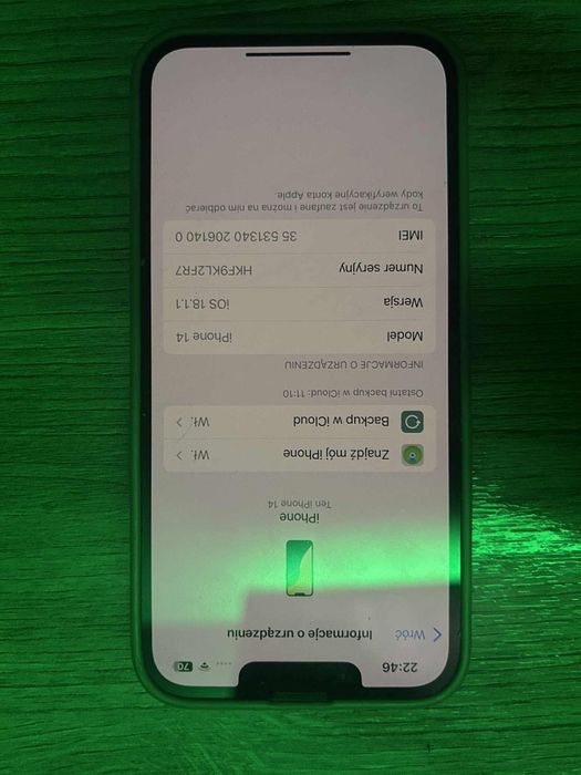 2 sztuki iPhone 14 256gb