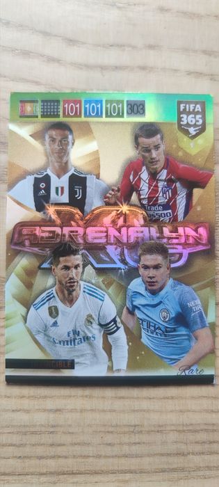 Karty fifa 365 seria 2019 RARE invincible