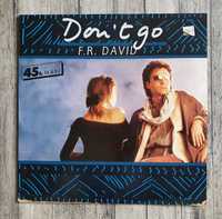 F.R. David Don't Go Italo Disco Maxi Single 12