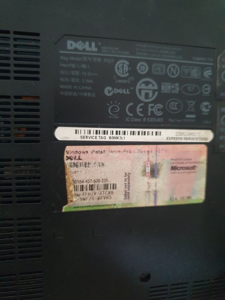 DELL P03T б/у в отличном сосстоянии
