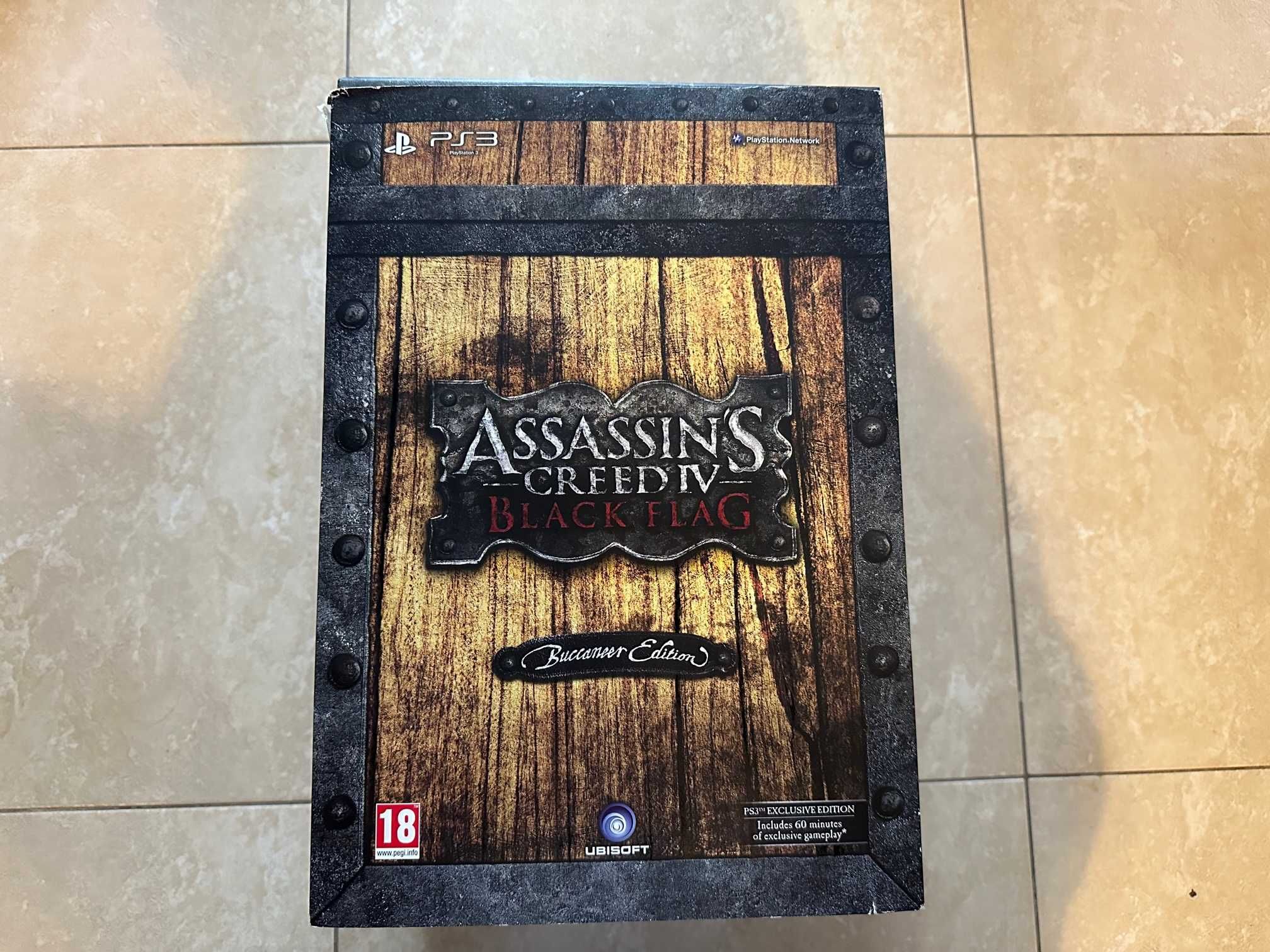 Assassins Creed IV 4 Black Flag Buccaneer Edition PS3 completa