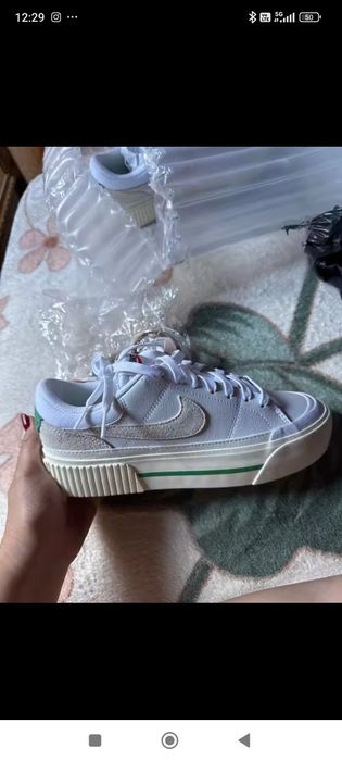 Hit buty Nike Legacy premium trampki tenisówki sneakersy platforma uni