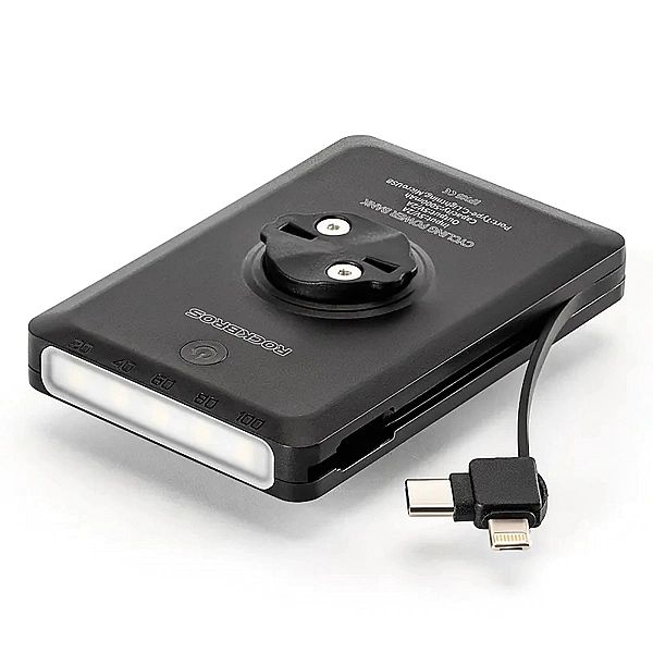 Lampka rowerowa Rockbros JP008 przednia pod licznik z powerbankiem 500