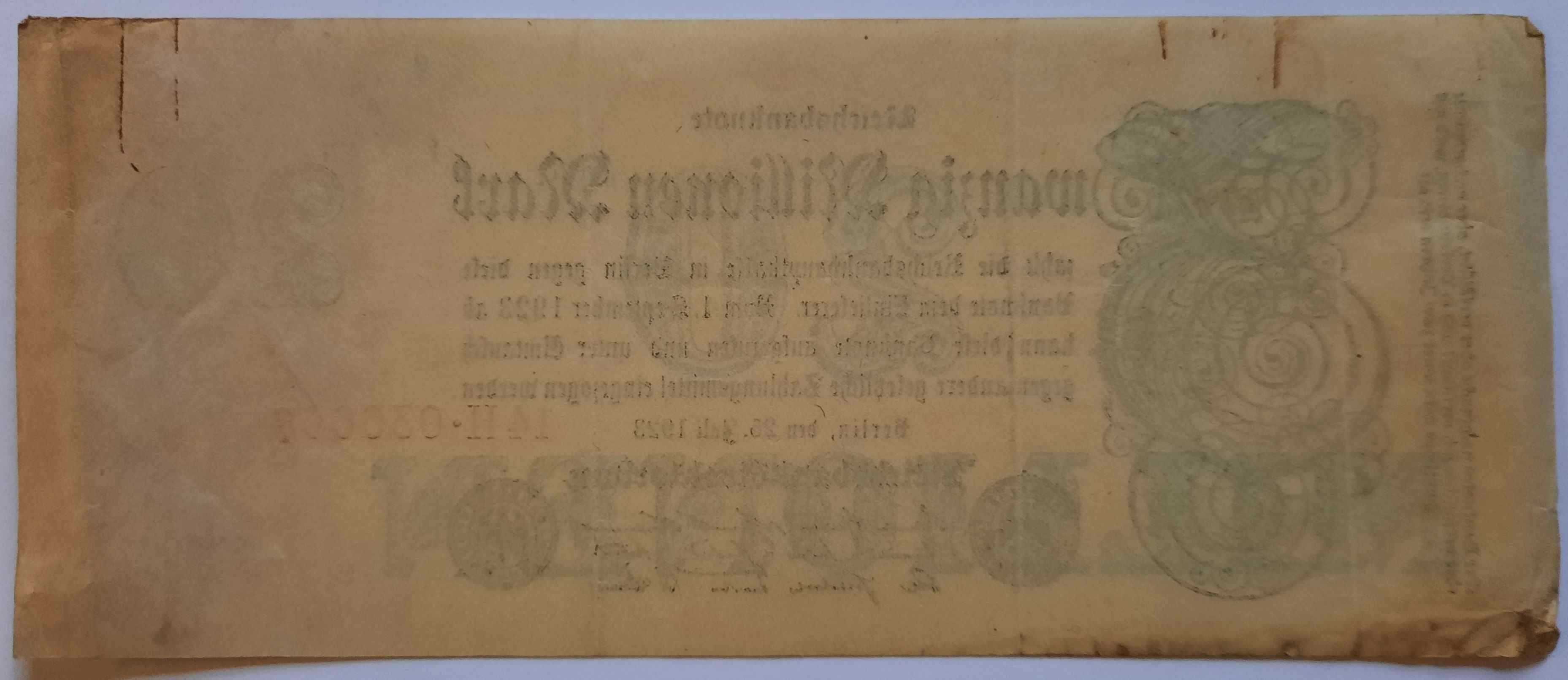 Niemcy 20 Milionów Marek 1923
