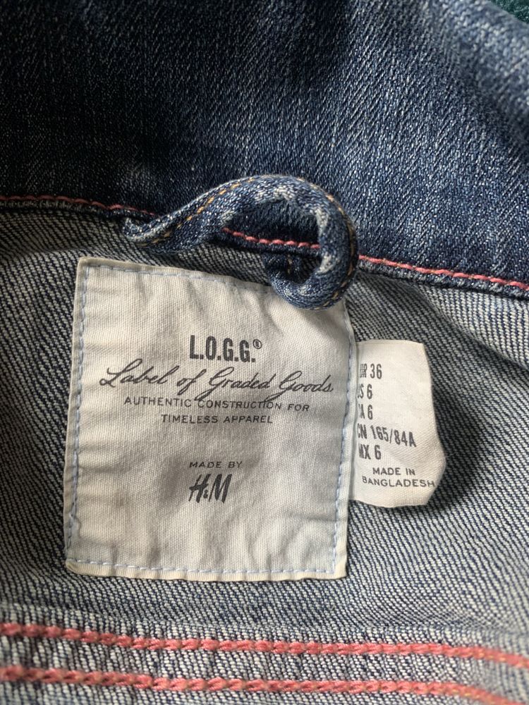 Джинсовая курточка джинсовка XS/S 100 гр