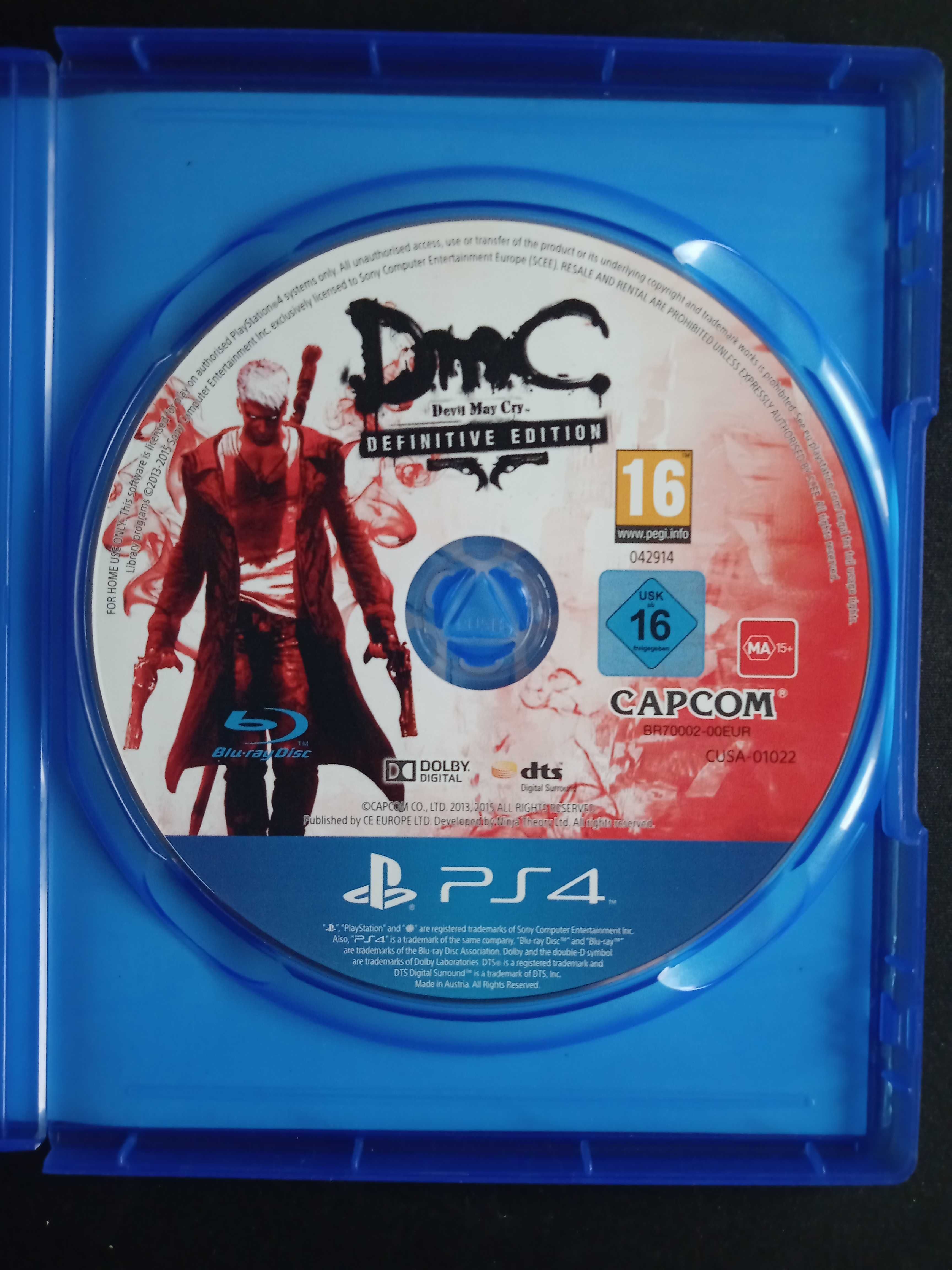 DmC: Devil May Cry Definitive Edition PS4 PS5 PL
