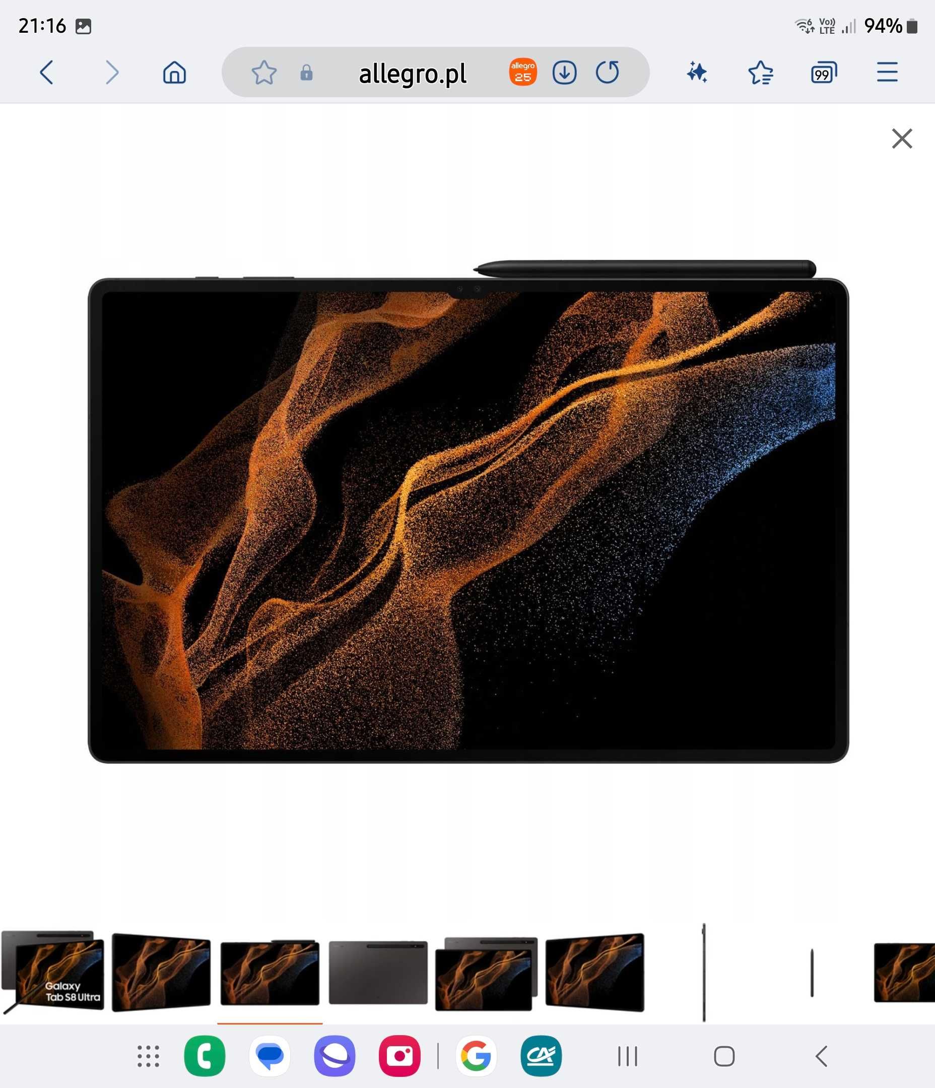 Sprzedam tab s8 ultra 5G
