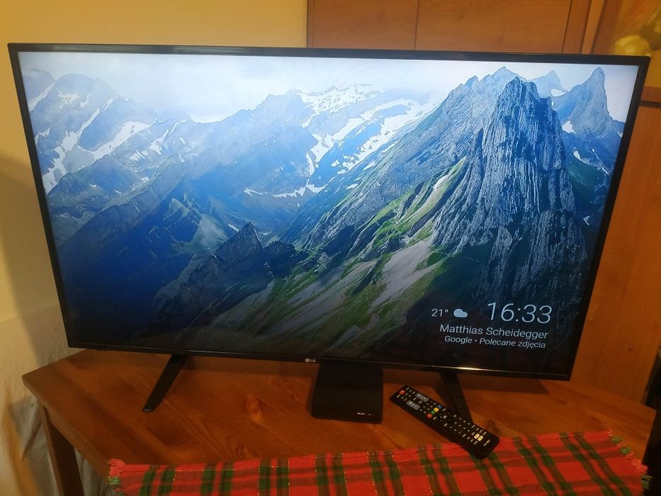 TV 43" LG + Smart Tv dekoder WIFI Android Netflix YouTube