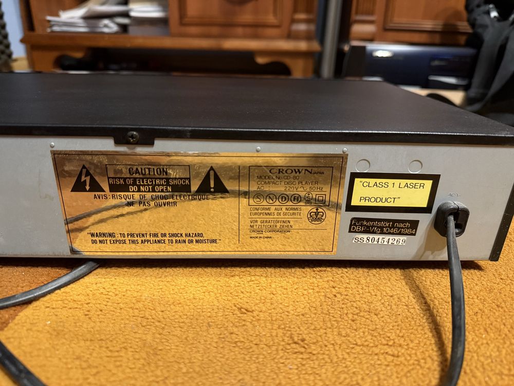 Odtwarzacz Cd Crown CD-80