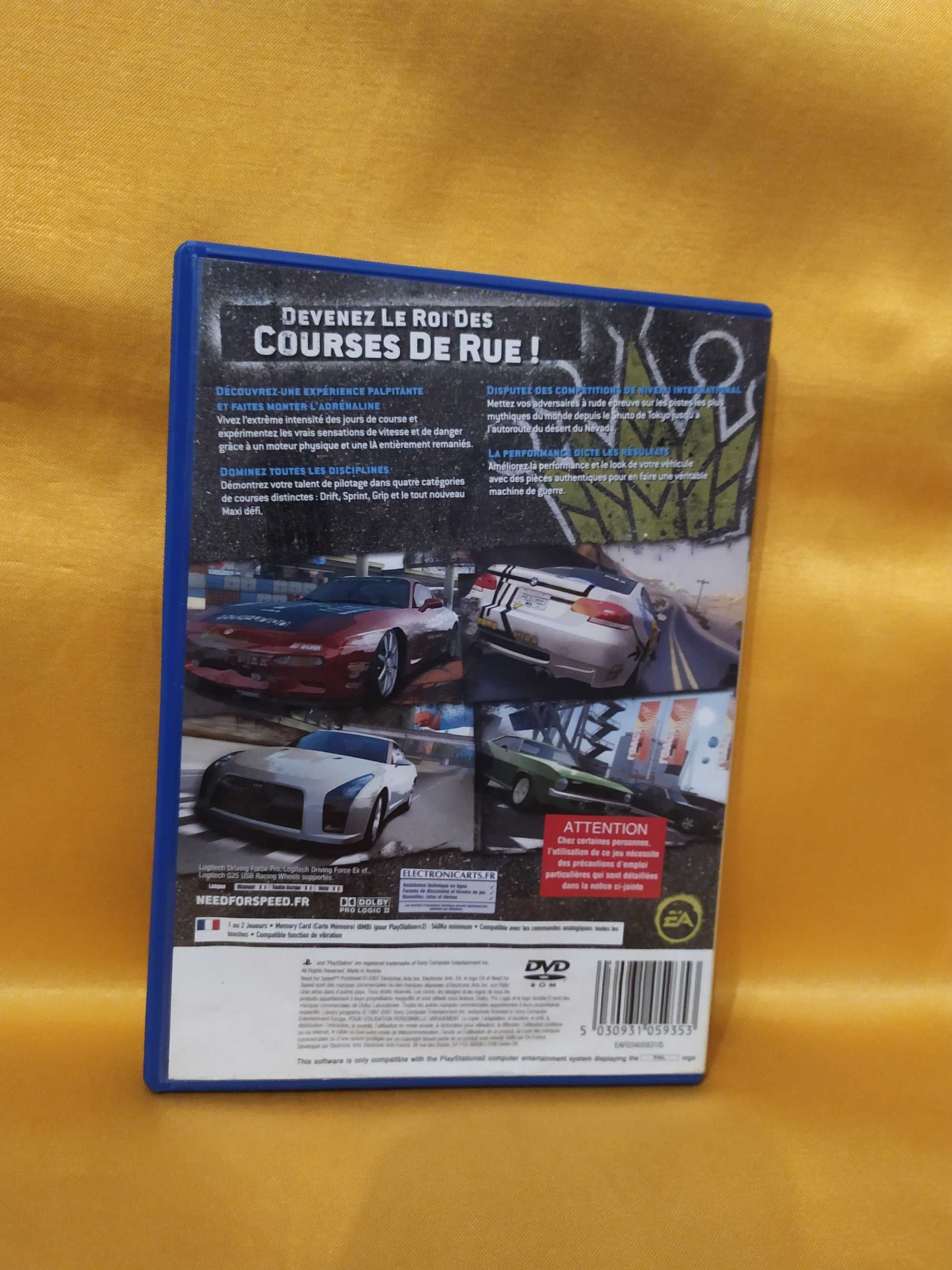 Gra Need for Speed ProStreet NFS PS PS2 PlayStation 2