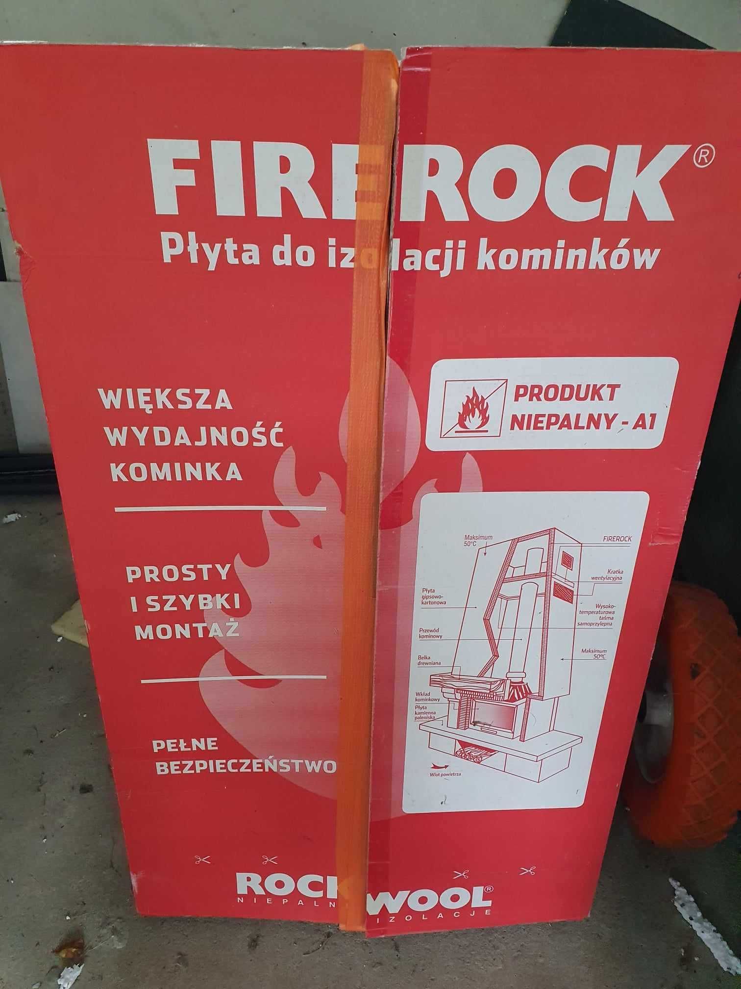 Płyta do izolacji kominków Firerock Rockwool