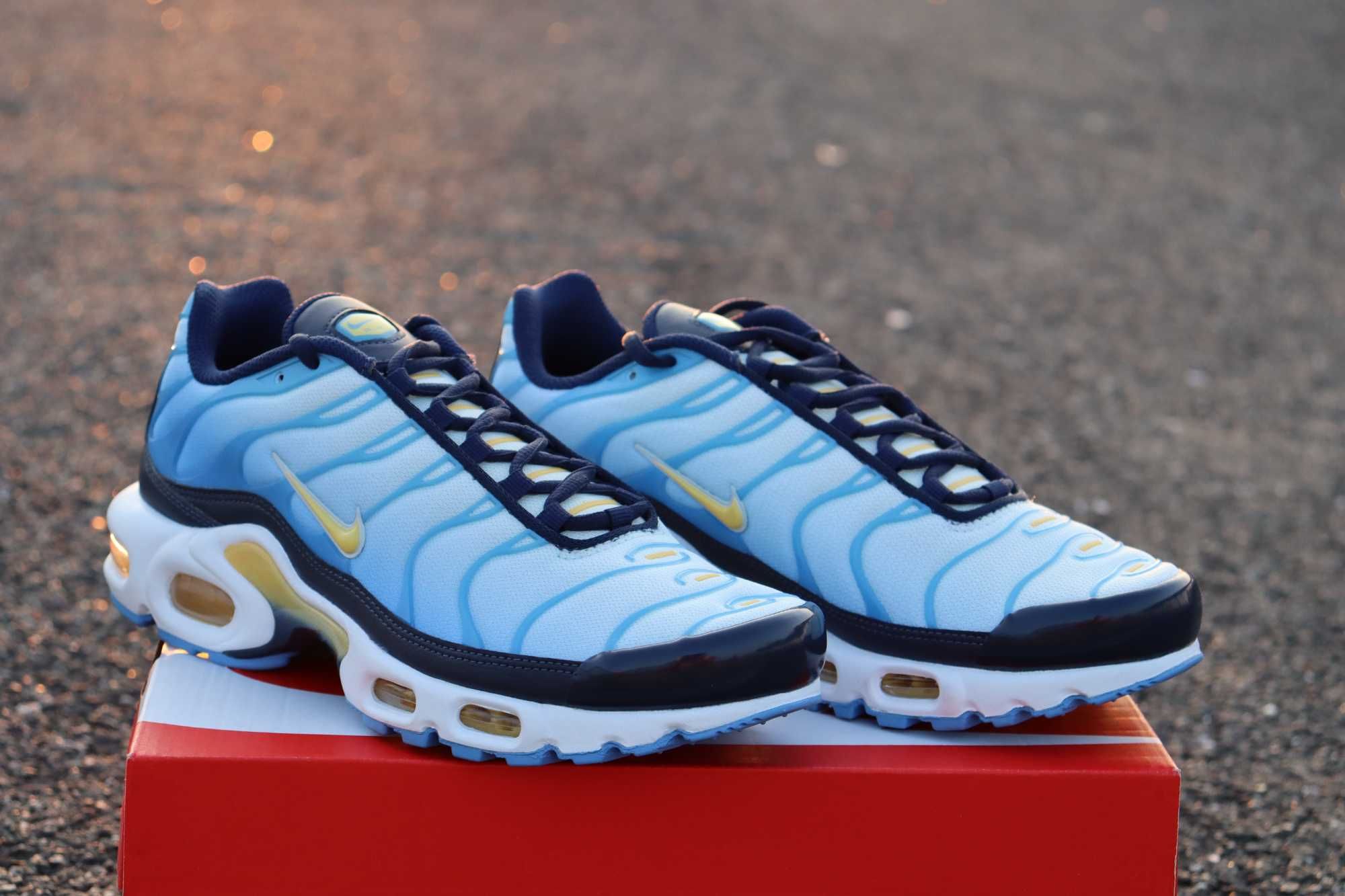 Nike Air Max Plus University Blue Topaz Gold 39 *NOWE*