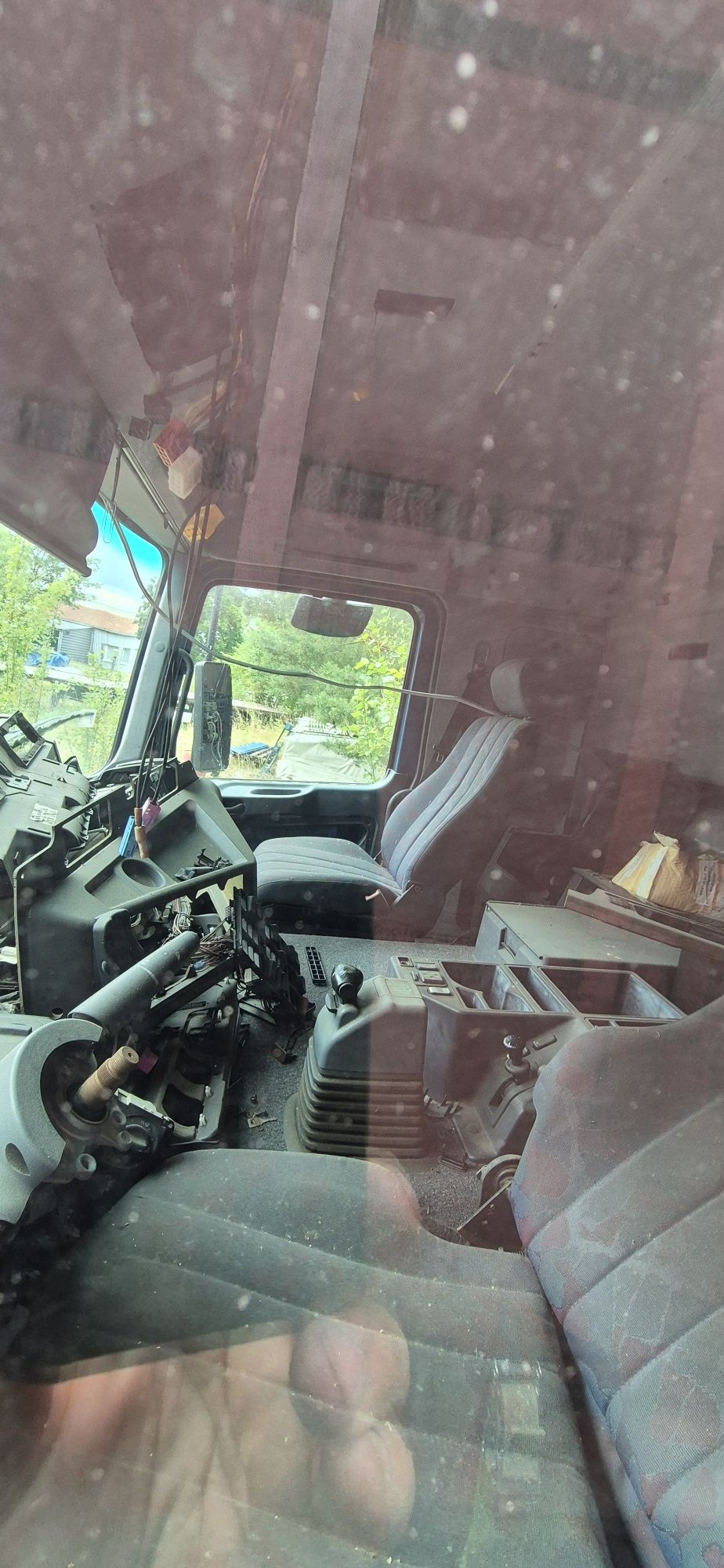 Mercedes Actros MP1 Kabina , zawieszenie
