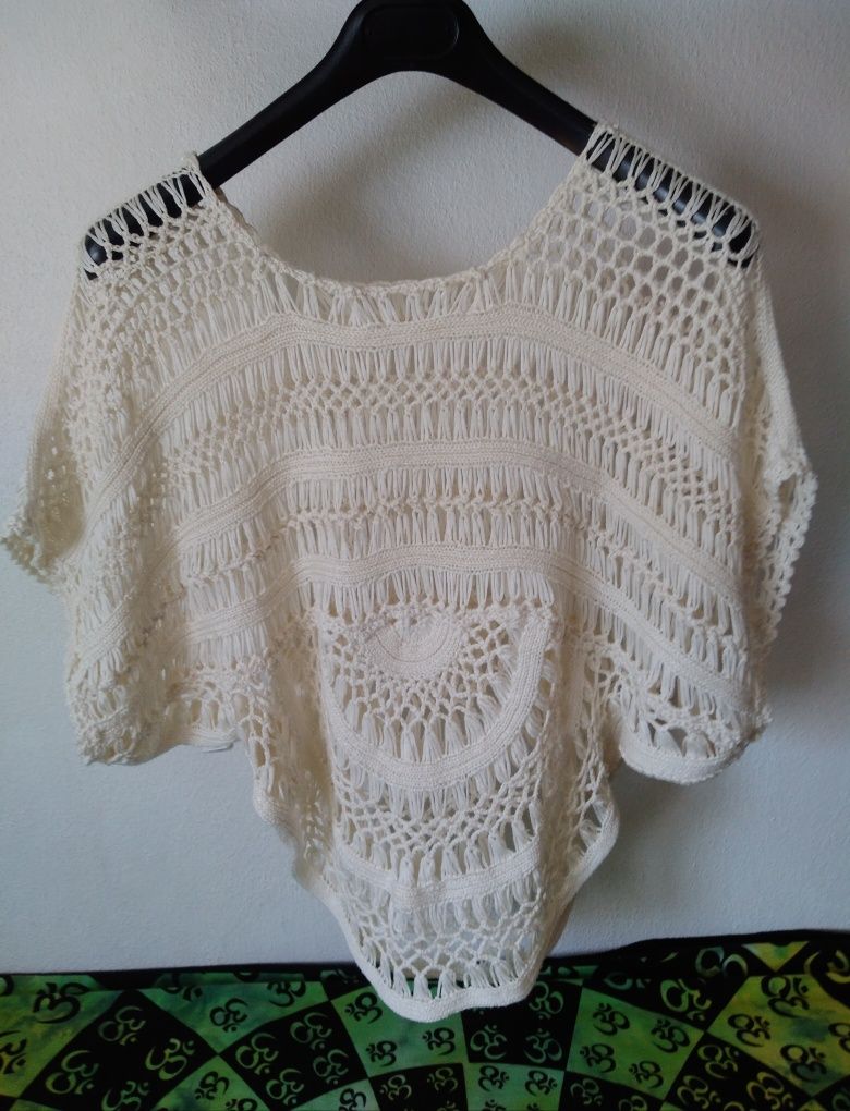 Blusa chiffon / Blusa Estampada/ Blusa crochet