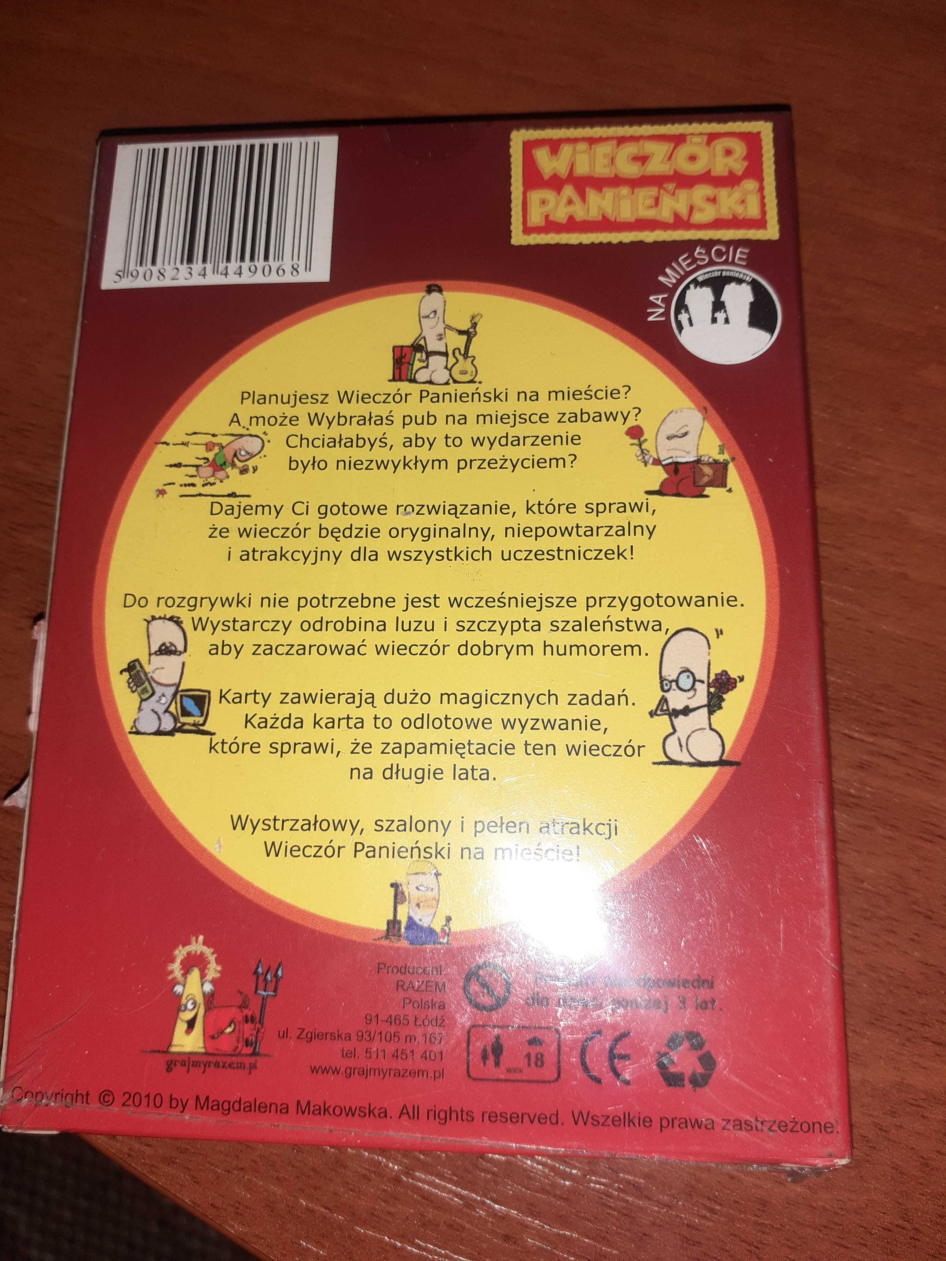 karty-wieczór panieński