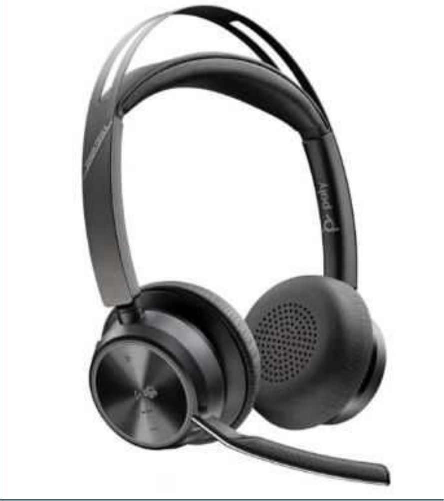 Zestaw słuchawkowy Poly Voyager Focus 2 z bazą UC USB-C