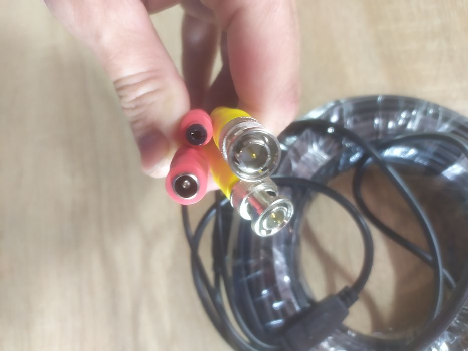 Кабель Green Vision 30 м BNC+DC для живлення та передачі сигналу 4196