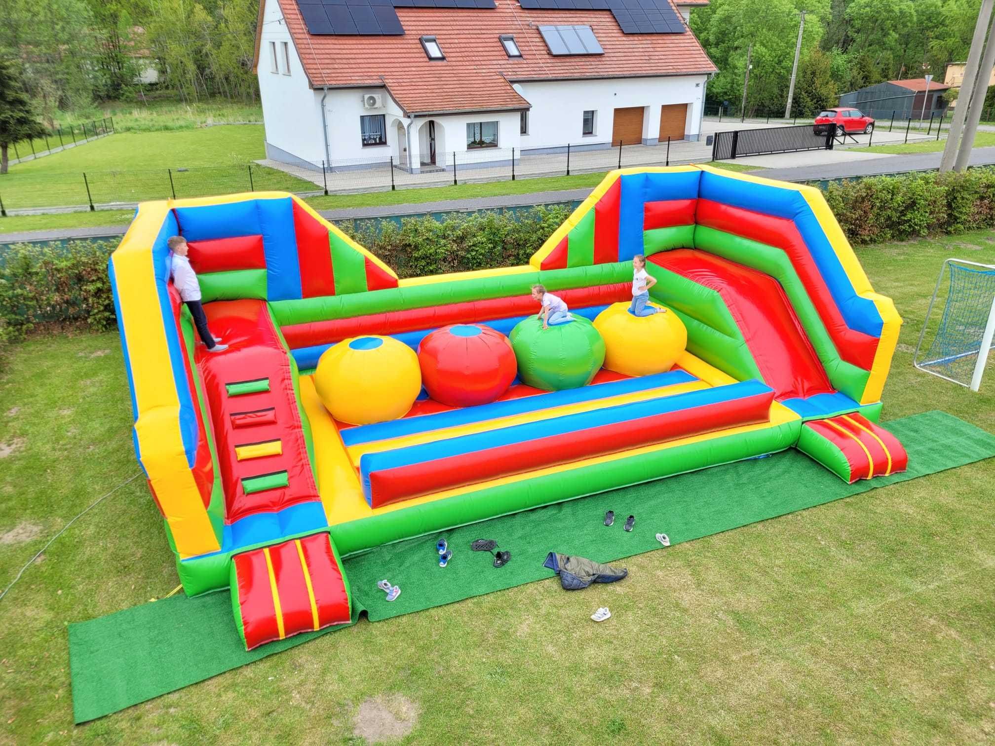 Dmuchańce wynajem zjeżdżalni bubble football rodeo bull opolskie