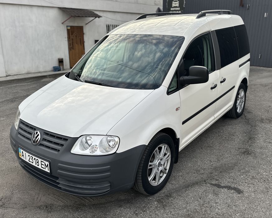 VW Caddy 2.0 Газ/бенз. метан