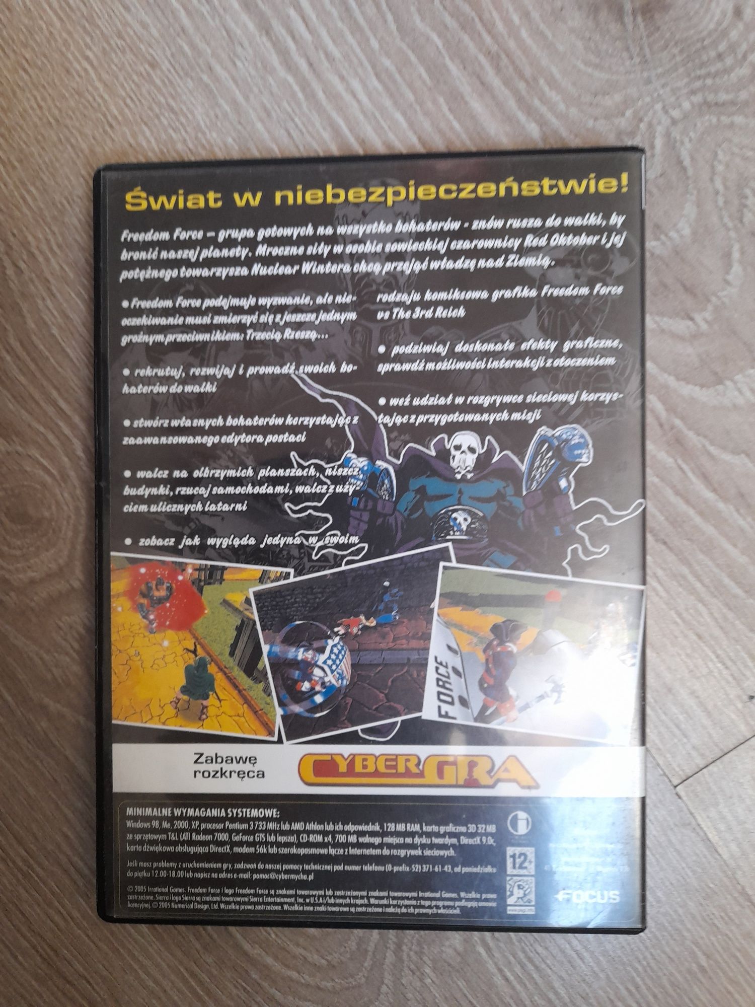 Swietna gra na kompa "Freedom force the 3rd Reich