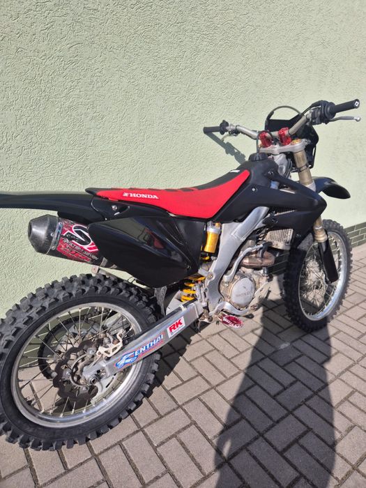 Honda crf250 do rejstracji , ohlins rekluse i wiele akcesori