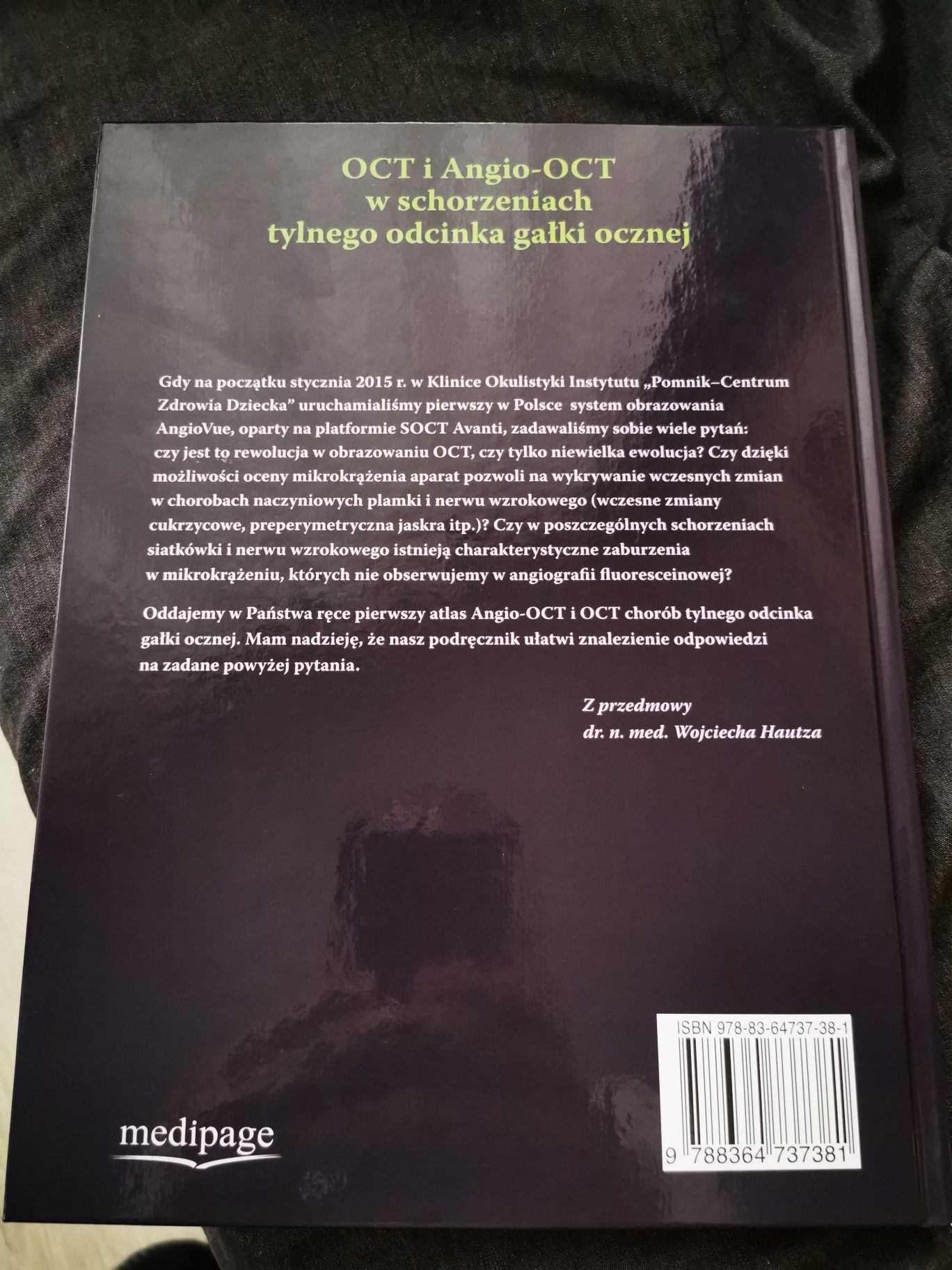 Okulistyka. OCT i Angio-OCT w schorzenia h tylnego odc. gałki ocznej.