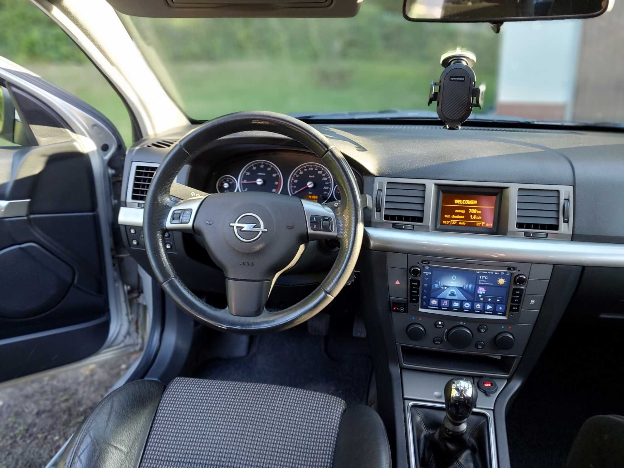 Opel Vectra C HB 1.8 GTS, 2004 r, gaz, android auto, kamera