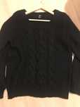 Sweter h&m moher wełna