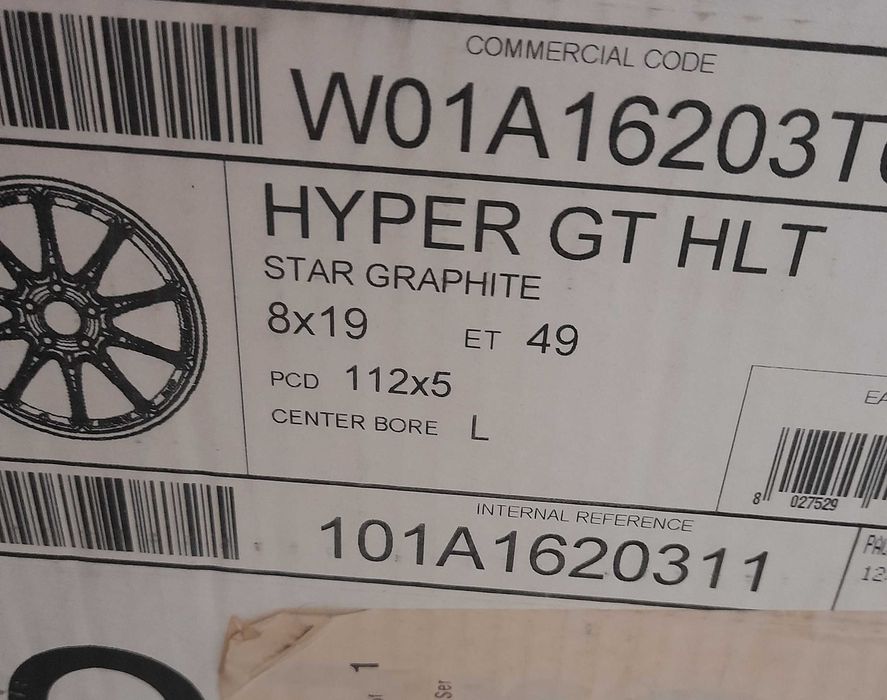 Felga OZ HYPER HLT GT 19'', 8J, 5x112 ET49