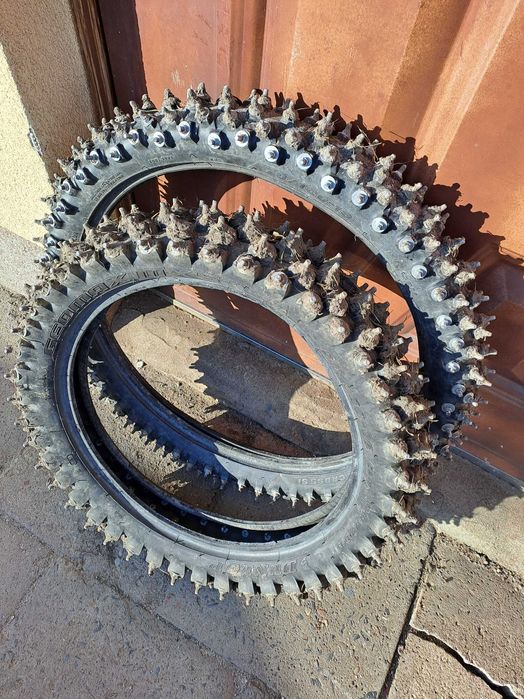 Opony cross z kolcami 16/19cali