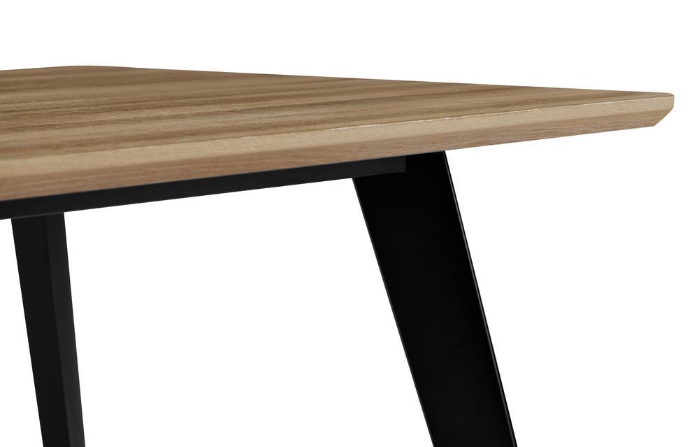 klasyczny prostokątny stół jadalny z drewna 160x90cm Pure Cynamonowy