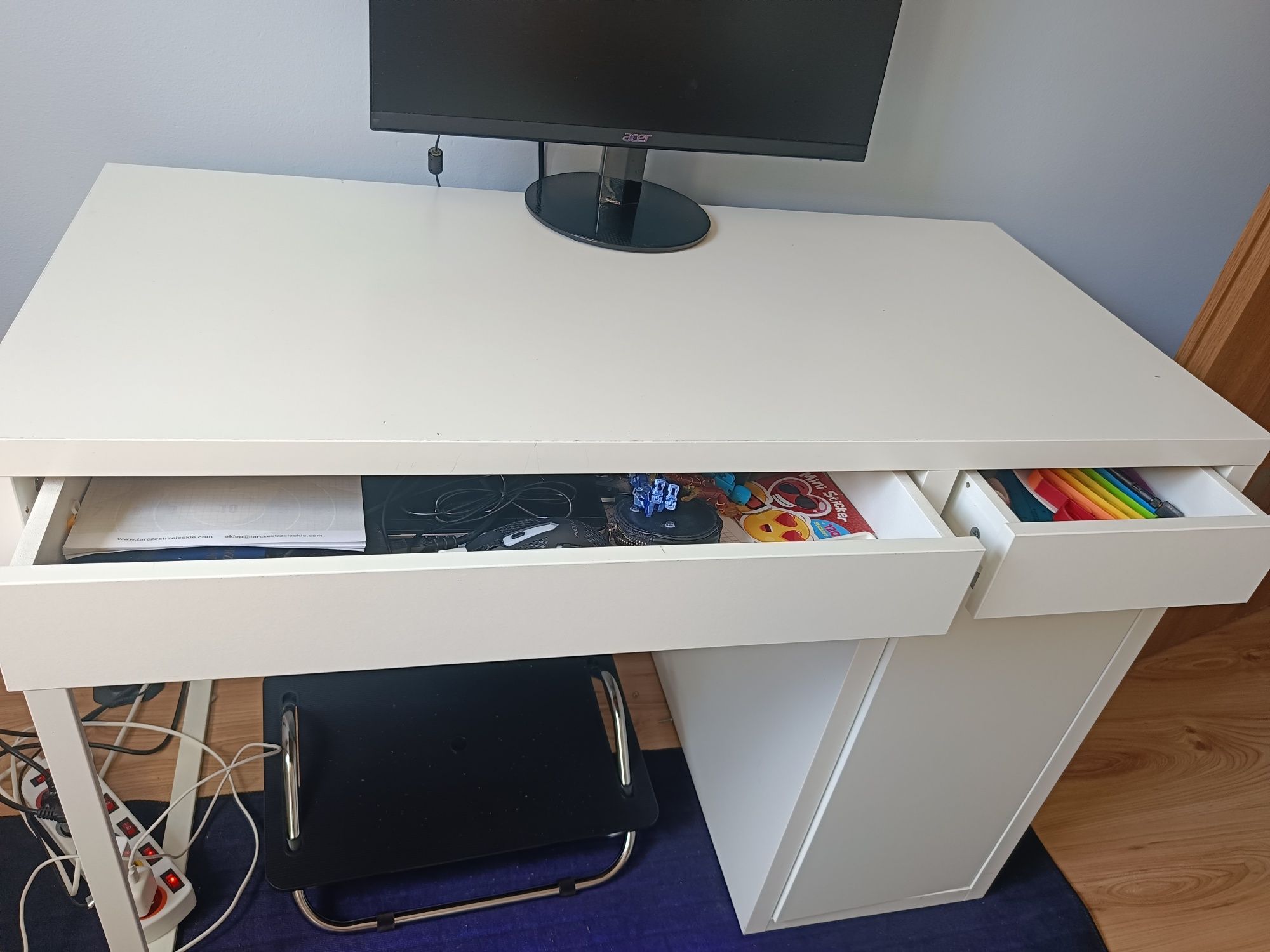 Biurko Ikea MICKE używane 3 lata