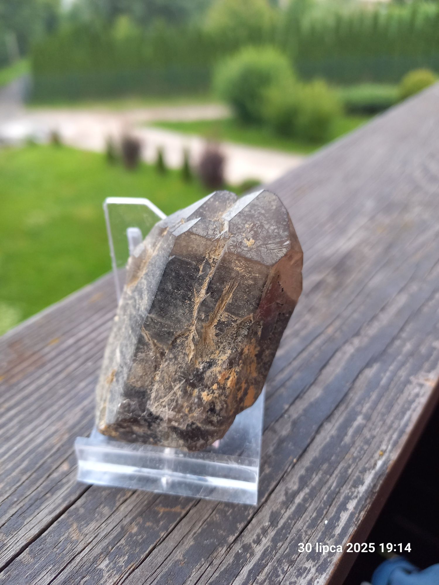 Minerały kwarc dymny
