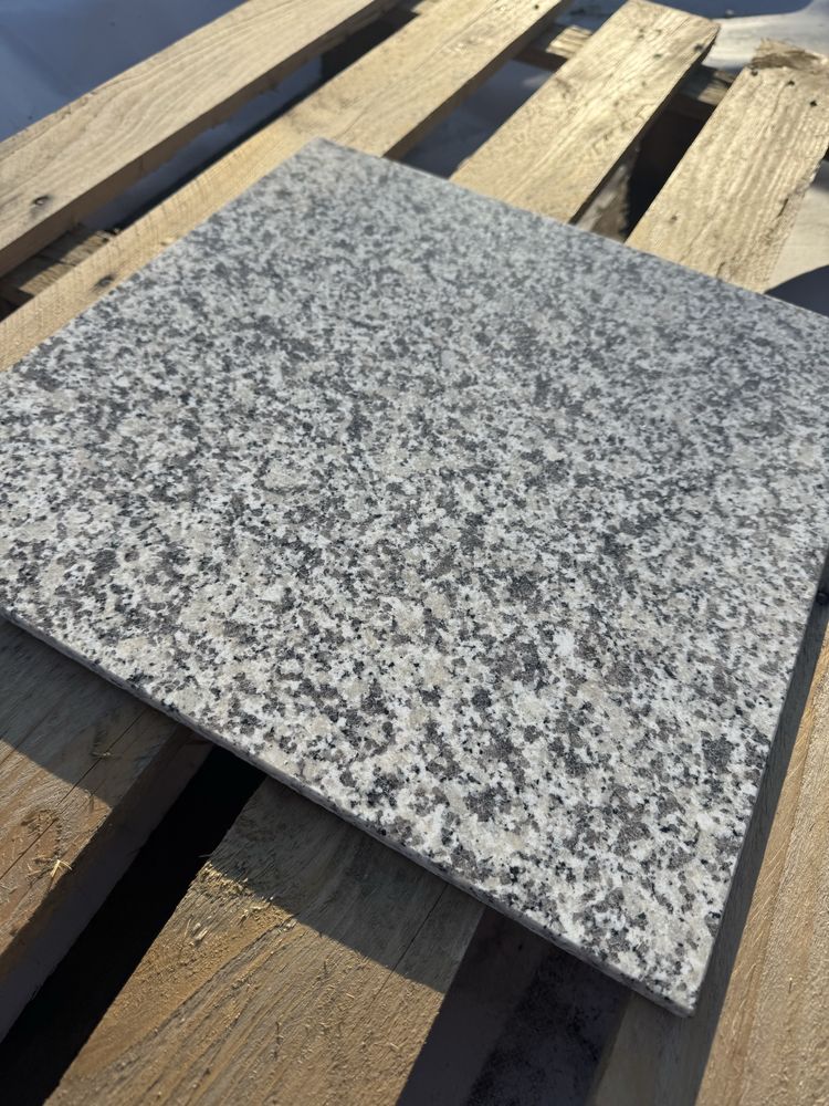 Płytki granitowe Bianco Sardo 40x40 GRANIT Kamień naturalny