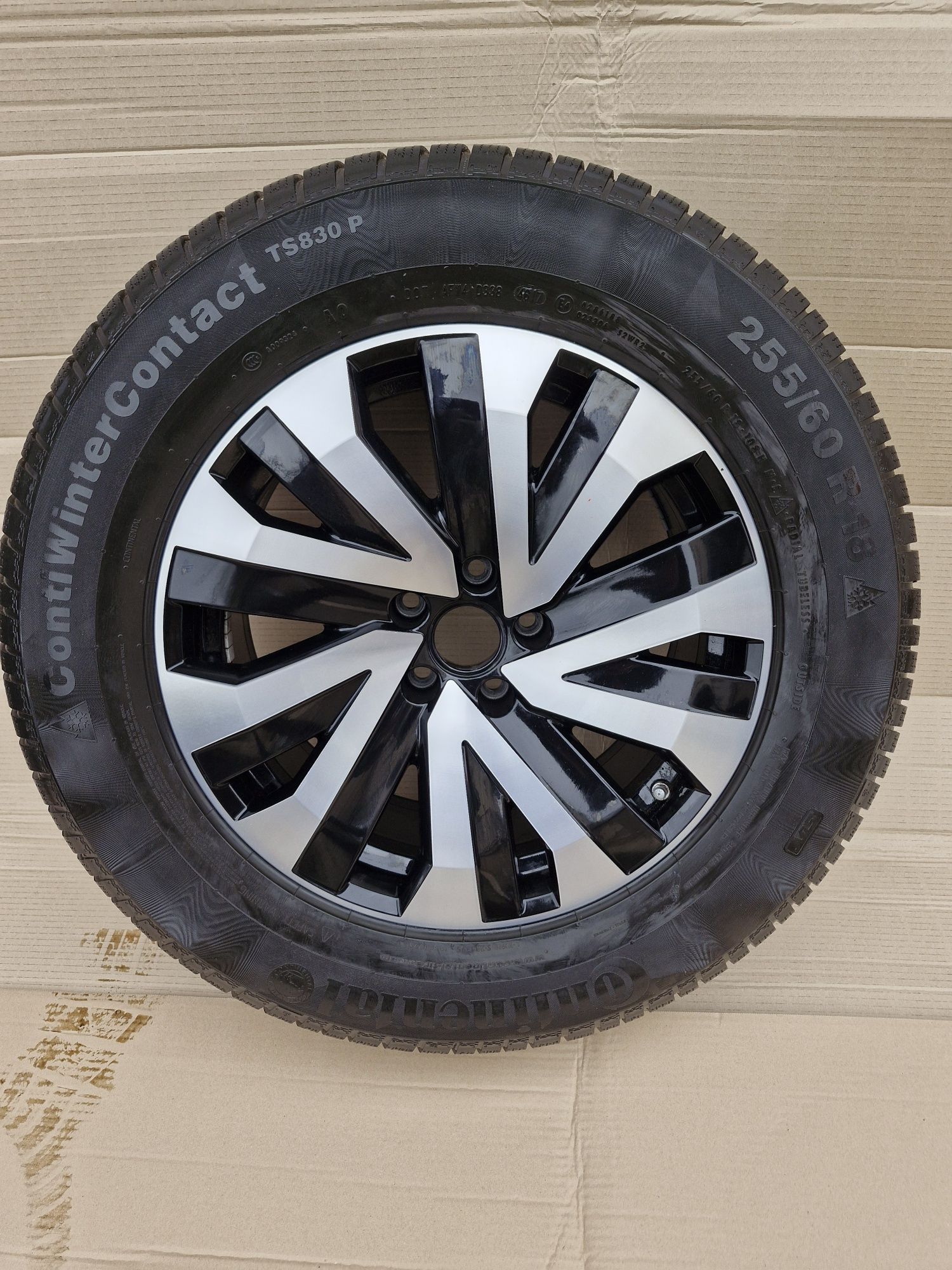 Alufelgi 18 Koła Zimowe VW Touareg III Audi Q7 5x112 Bdb. STAN