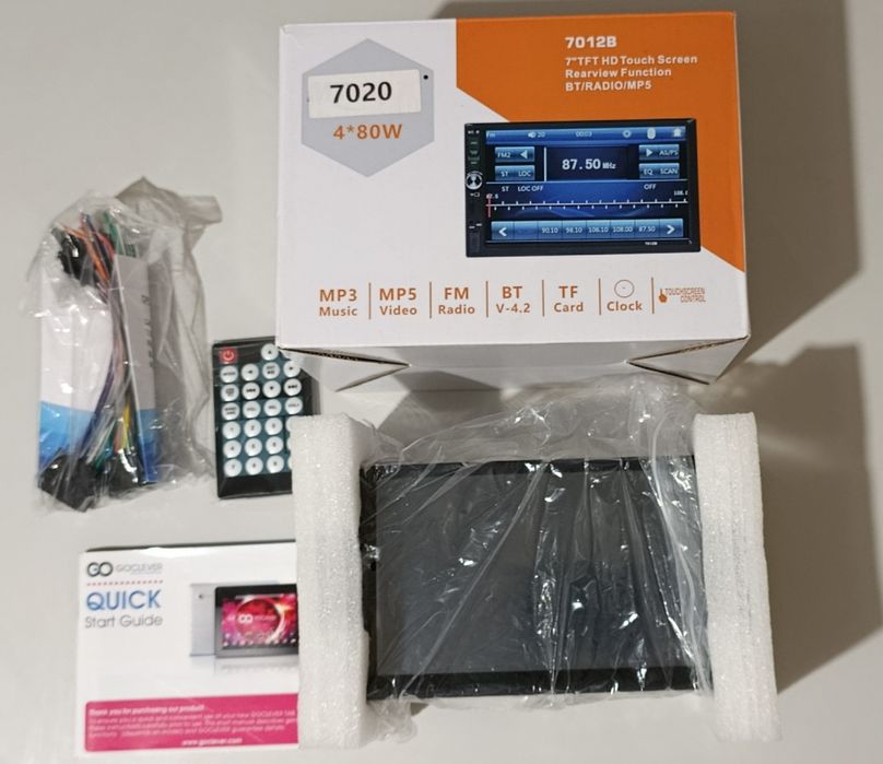 Автомагнитола 2DIN MP5 7020 Bluetooth AUX, сенсорна