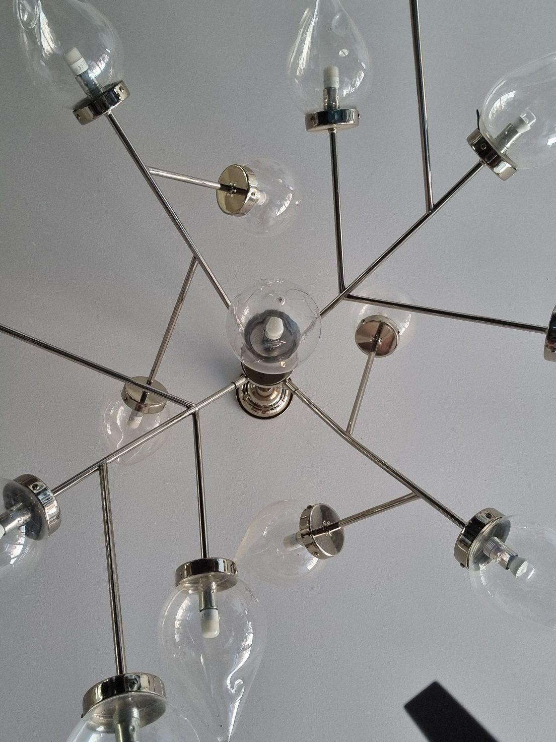Candeeiro de teto 14 lampadas unico em portugal