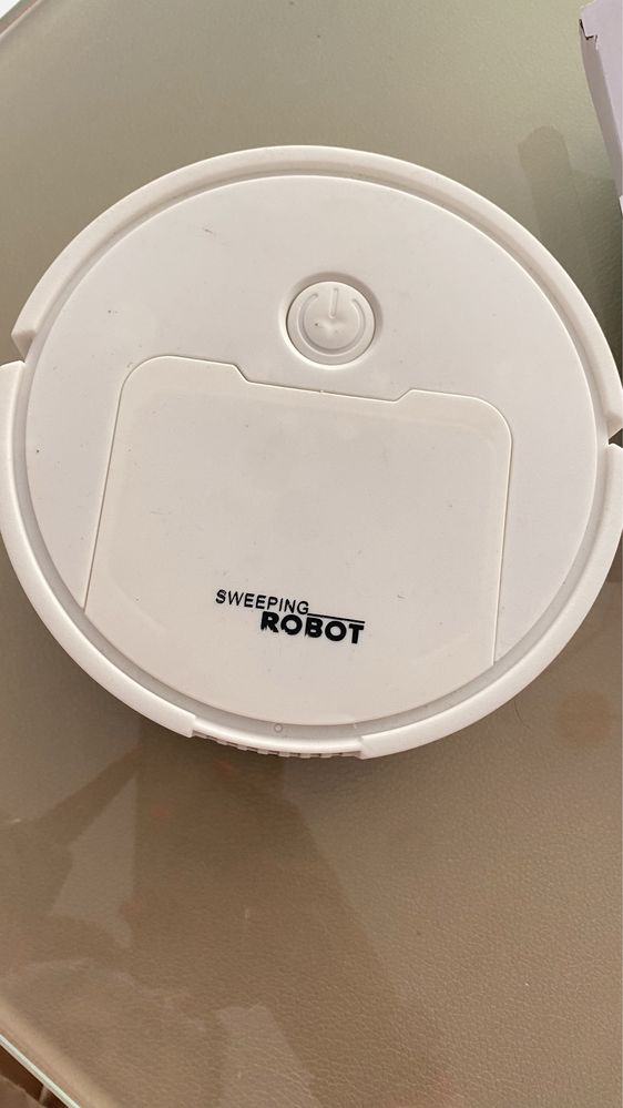 Mini Robo aspirador branco