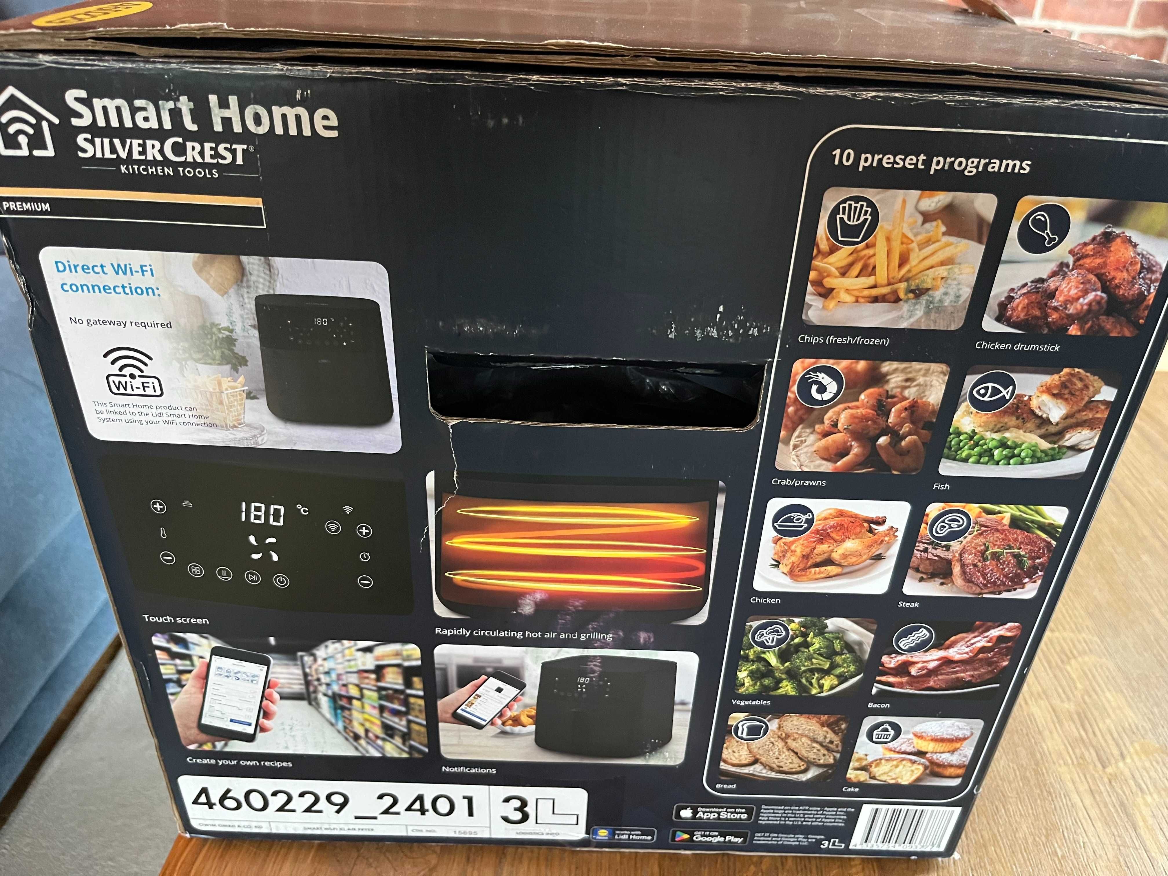 Frytkownica beztłuszczowa Air Fryer Smart