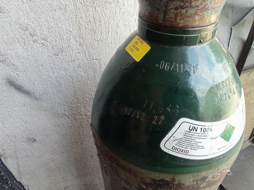 Butla argon 40 L pełna