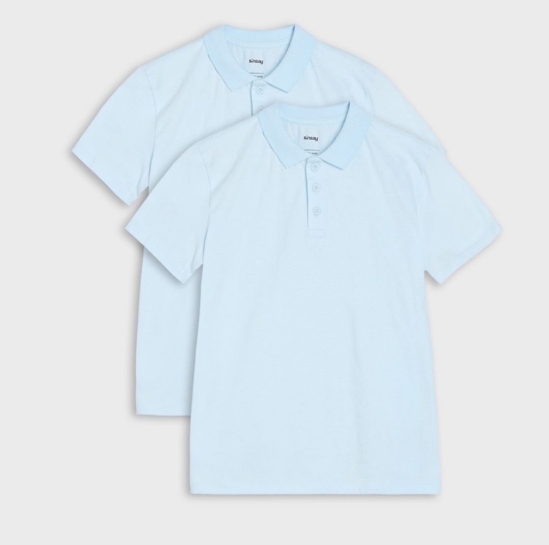 Koszulki polo Sinsay 158 2 sztuki