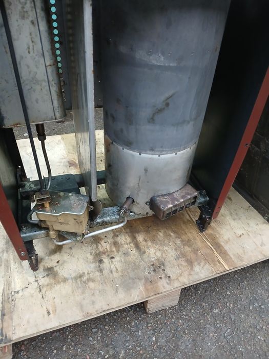 Печка буржуйка камин на дизельном топливе