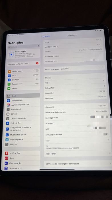 Ipad air M2 wifi+chip
