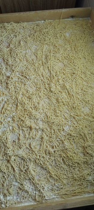 Makaron wiejski domowy.