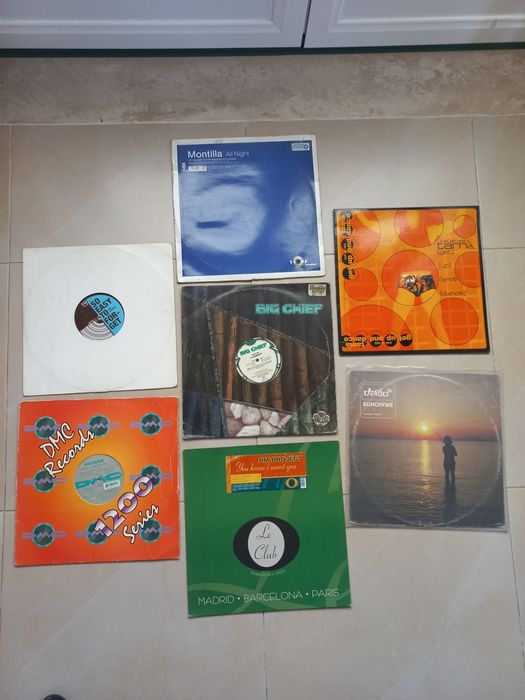 Lote 7 maxis em vinil