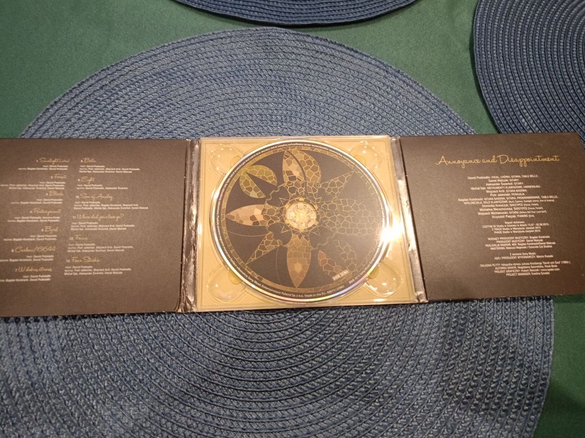 Dawid Podsiadło Annoyance and Disappointment cd autograf
