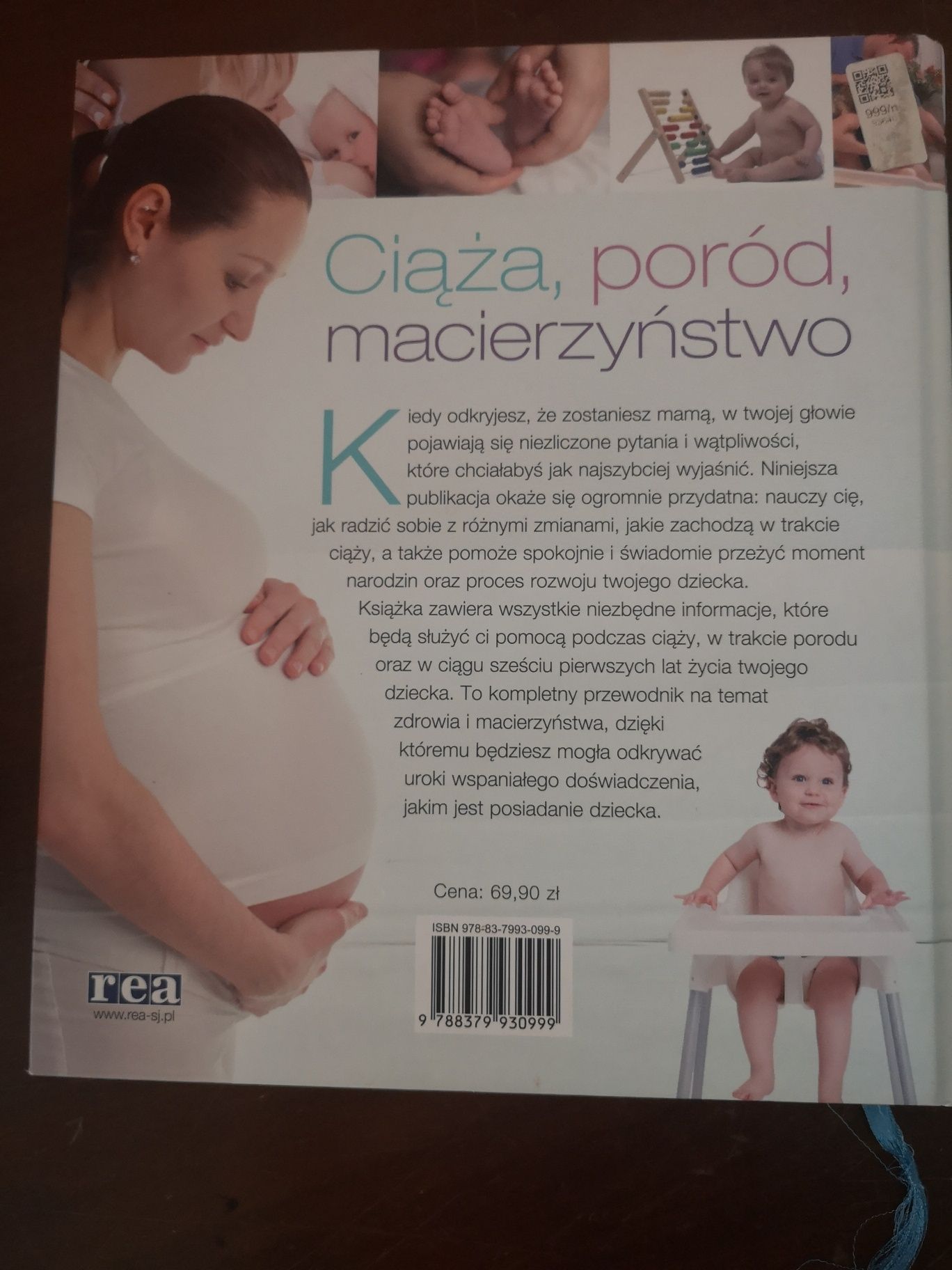 Książka poradnik Ciąża, poród, macierzyństwo